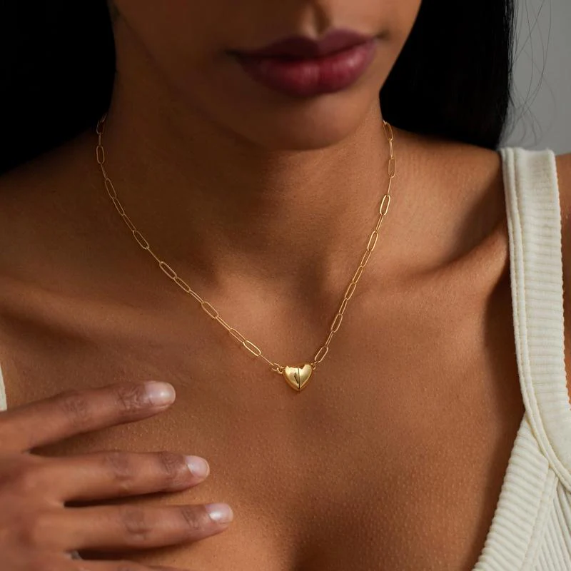 Heart Pendant Necklace - Image 2