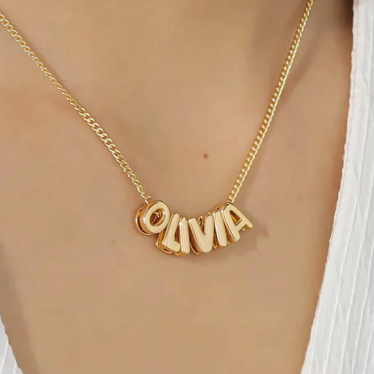 Name Bubble Necklace (Copy) - Image 2